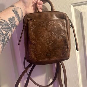 The Sak Loyola Mini Leather Backback